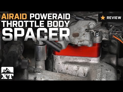 Jeep Wrangler Airaid PowerAid Throttle Body Spacer (1991-2006 4.0L YJ & TJ) Review