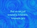Ingrid Michaelson-Breakable [w/ lyrics on screen]