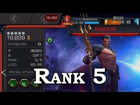 Namor Rank 5 + Awakening | Marvel Contest of Champions