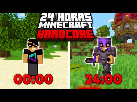 SOBREVIVI 24 HORAS NO MINECRAFT HARDCORE - O FILME