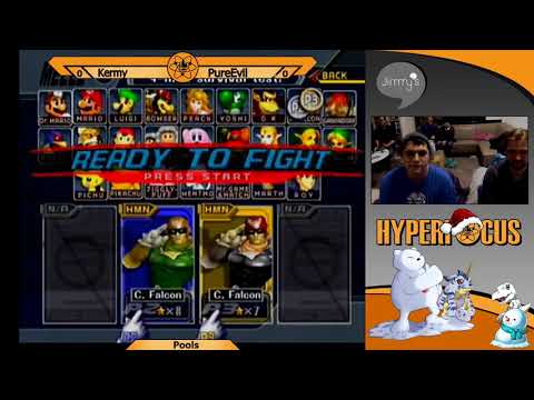Hyperfocus January - DoodleDork (Cpt. Falcon) Vs. MF KID (Cpt. Falcon) Melee Friendlies