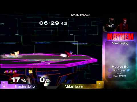 Mayhem Feb 2015: MikeHaze (Fox) vs Westballz (Falco) Winners Quarters
