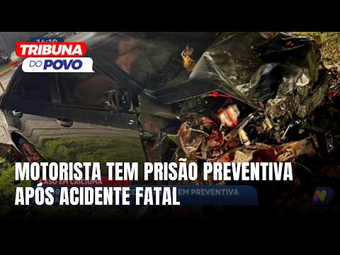 Justiça converte prisão de motorista após acidente fatal em Criciúma