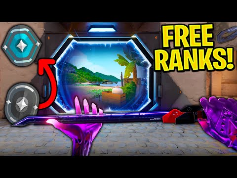 Abusing this HIDDEN SECRET for FREE RANKS in VALORANT