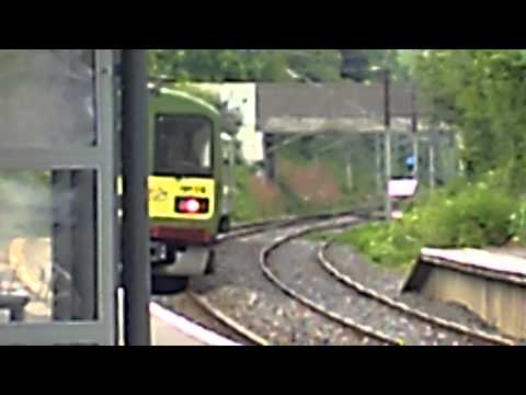 Dart train leaves Shankill