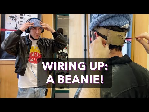 WIRING UP: A Beanie! URSA Radio Mic Workshop, Paris