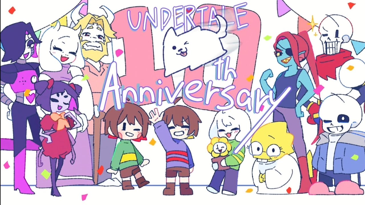 【undertale10周年】ショートファンアニメーション
