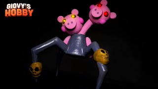 Spider Piggy (LED Eyes) ➤ Roblox Piggy Boss (Fan