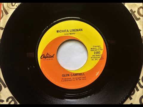 Wichita Lineman , Glen Campbell , 1968