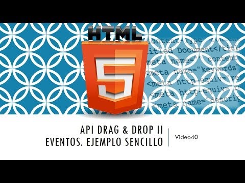Curso HTML 5 API Drag Drop II Vídeo 40