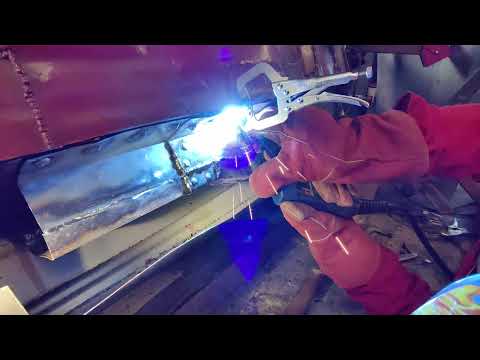 Mitsubishi FTO Restoration: Rear Inner Arch, Passenger Side Floor and Inner Sill Strengthener