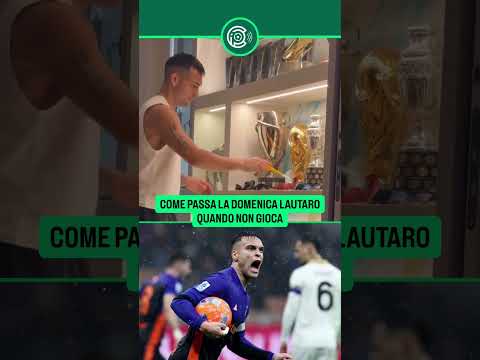 LAUTARO MARTINEZ: NUOVO PASSATEMPO DELLA DOMENICA #shorts