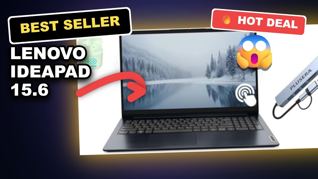 Lenovo IdeaPad 15.6 Review: Tested Budget Laptop for Students and Professionals review video