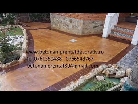 Beton Amprentat Piscu Nou Dolj Tel.0761350488 ,0766543767