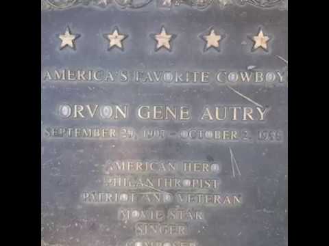 Gene Autry - GraveTour.com - Take a famous grave tour!