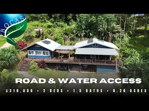Off-Grid Jungle Home with Road & Water Access in Bocas del Toro, Panama | $319K Eco Retreat Tour