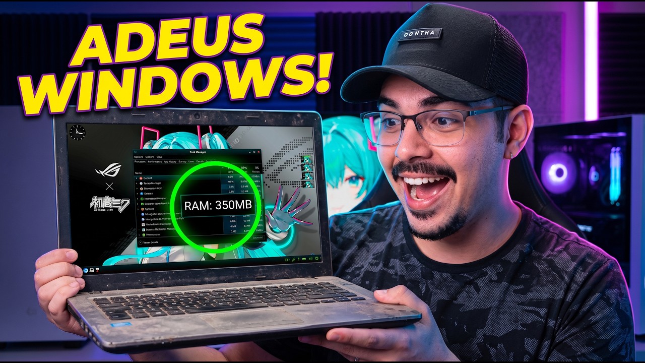 O Windows Destruiu seu PC? Essa é a Única Solução Grátis! Bodhi linux