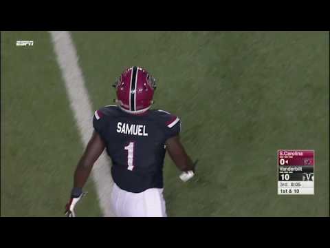 Deebo Samuel 30-Yard Catch at Vanderbilt — 9/1/16
