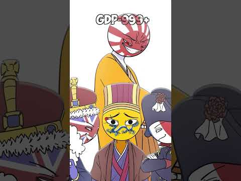 China GDP 🔥 #countryhumans