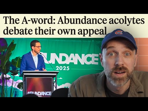 Abundance is a Right-Wing Movement