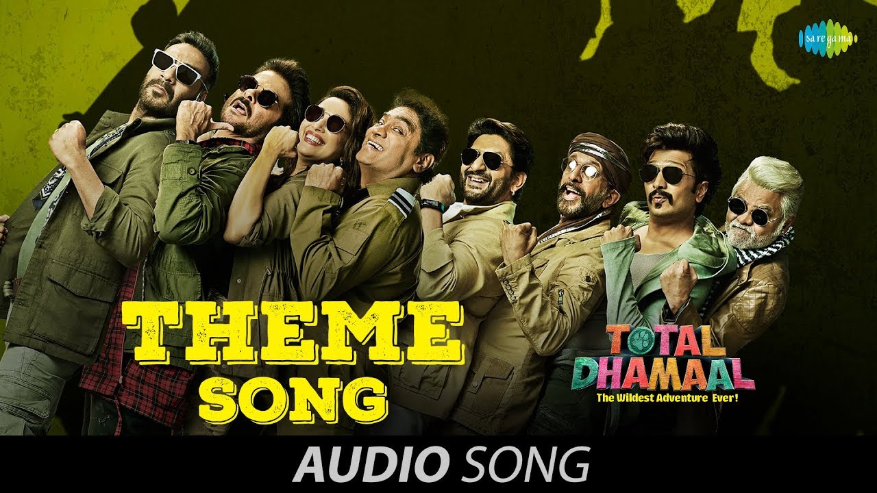 Theme Lyrics  | Total Dhamaal | Ajay Devgn | Dev Negi | Gourov Roshin