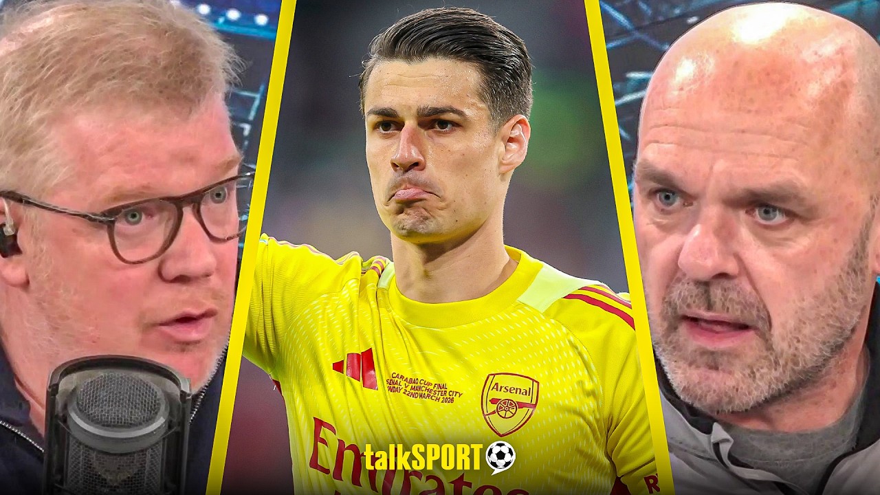 Adrian Durham CLASHES with Danny Murphy & Darren Lewis over Kepa STARTING the Cup Final for Arsenal!