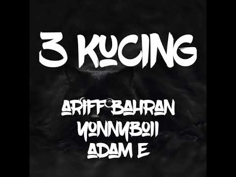 Ariff Bahran ,Yonnyboii & Adam E - 3 kucing ( lirik)