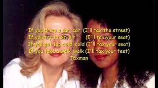 Taxman - George Harrison - Live  - Lyrics
