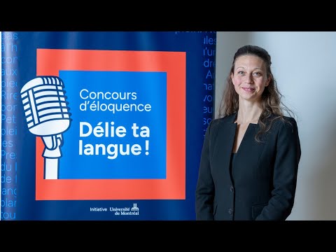 Finale 2025 « Délie ta langue! » : Andréane Le May - « Accorder ses violons »