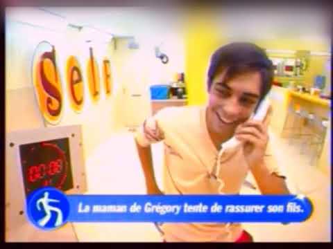 Greg au téléphone après le cours de chant (12.09.2004) - Star Academy 4