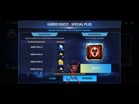 T3 Guided Quest  Do's and Don'ts