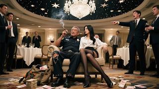 警備員父親が上流晩餐会に乱入、侮辱される！実は隠居ビジネス大物！10 億円現金ぽっちゃんと出し、美女社長服脱いで飼ってくれ！#コント #逆襲 #反転