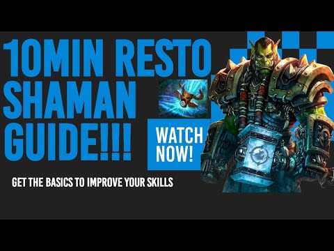 10 MINUTE RESTO SHAMAN GUIDE! | WOW | PVP | ARENA | BATTLEGROUNDS | SOLO SHUFFLE | TORPID |