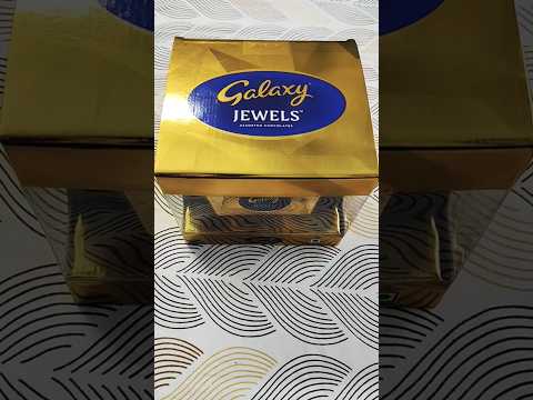 Galaxy jewels chocolate diamond gift box unboxing #chocolate  #galaxyjewels  #chocolategiftbox