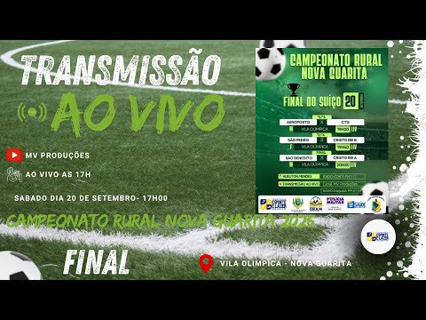 Final do Campeonato Rural De Nova Guarita 2025