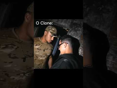 clone não tem medo de nada #caçadoresdelenda #clone #shorts