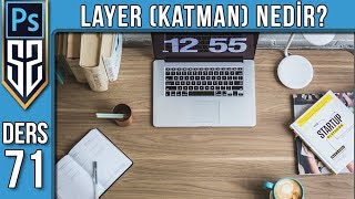 71: Photoshop Layer Nedir | Yeni Katman Açmak Silmek İsmini Değiştirmek | Layer Visibility