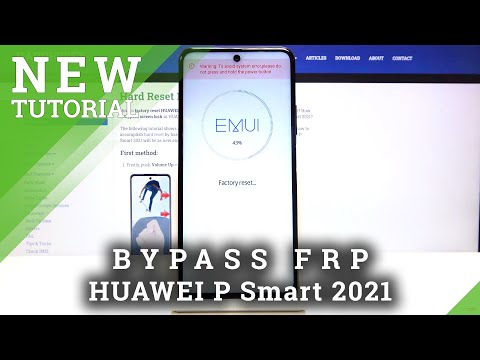 How to Hard Reset HUAWEI P Smart 2021 - Factory Reset by Recovery Mode / Remove Password