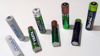 Cheap 1100 mAh NiMH AAA Battery - Better Than Eneloop, Duracell, Varta