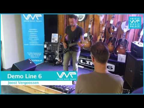 Joost Vergoossen DEMO Line 6 - Vriese Music Palace