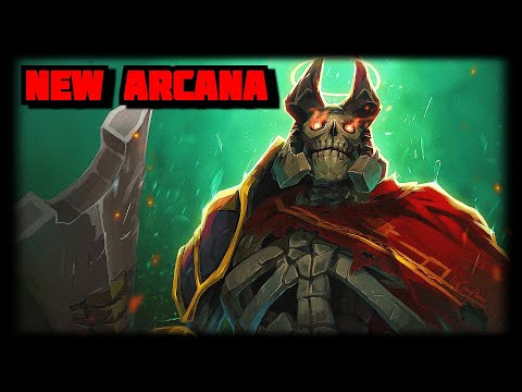 NEW ARCANA for Wraith King and Battle Pass!!! Wraith king styles | Icons | Abilities Dota 2
