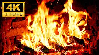 🔥 The Best 4K Fireplace 🔥 Crackling Fireplace with Gentle Fire Sounds | Relaxing Fireplace Ambience