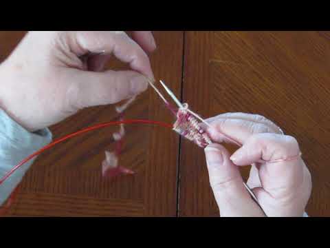 Montage turc cours de tricot