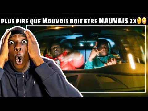 American Reaction To GAZO x NINHO - MAUVAIS 2X 🇫🇷