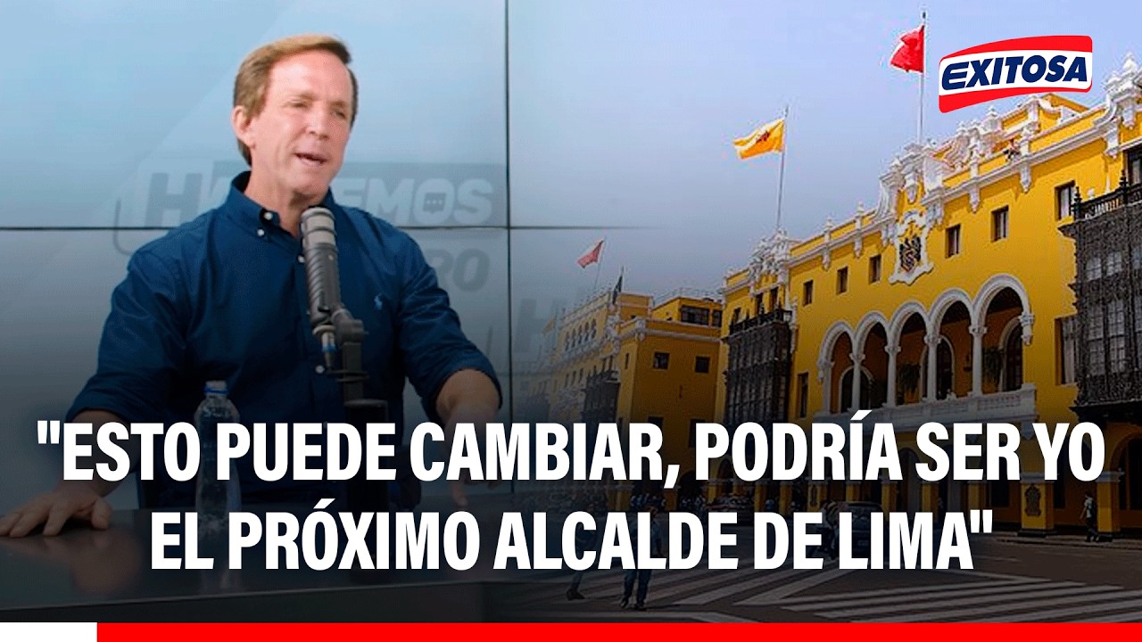🔴🔵 Allison optimista por resultados: "Esto puede cambiar, podría ser yo el próximo alcalde"