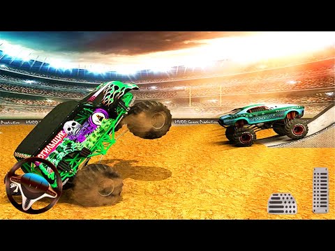 Monster Truck Demolition DerbyGames : Crash Boom Punk Stunts 2019 #3 - Android Gameplay