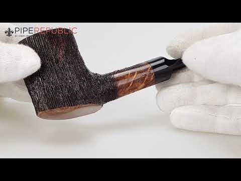 Poul Winslow Crown Viking Freehand-Pfeifen Poker Einzelstück