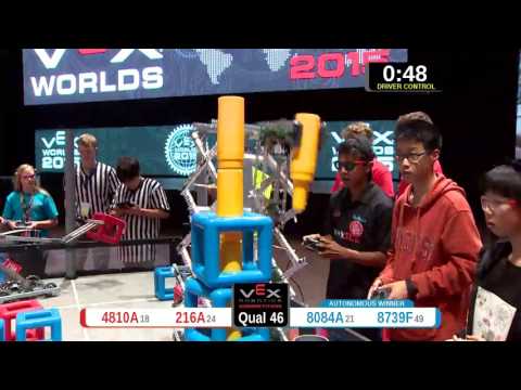 2015 VRC-MS Spir Q46 -  (4810A 8084A) 21-Spirit Div-VRC Middle School-VEX Worlds 2015