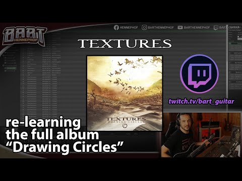 Textures - Drawing Circles re-learning // Working on sounds @ Twitch