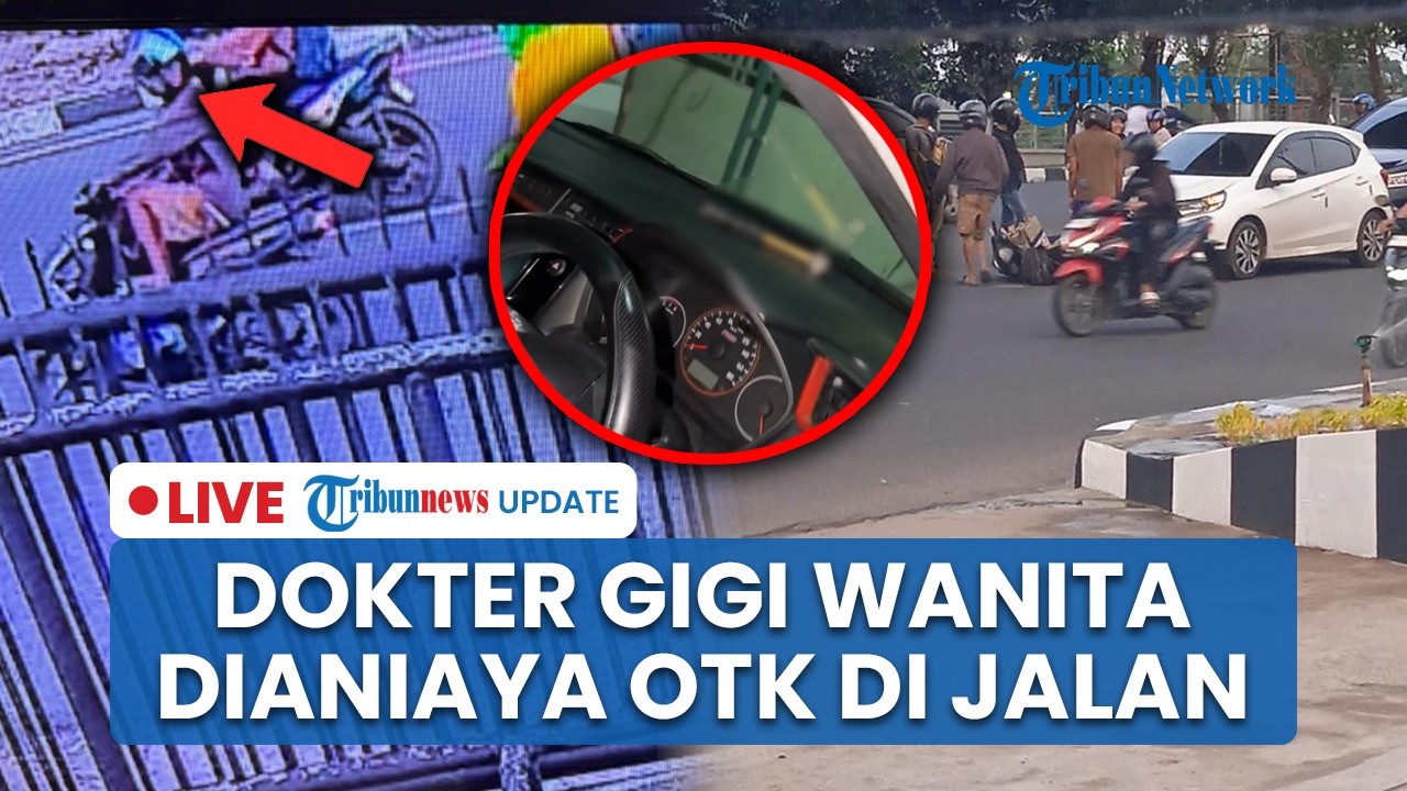 LIVE: Dokter Gigi Wanita di Palembang Bersimbah Darah Dihantam Palu OTK, Berawal dari Laka Lantas